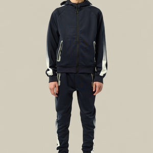 Load image into Gallery viewer, Tom Smart Zipped  Tracksuit BT8277 in Black
