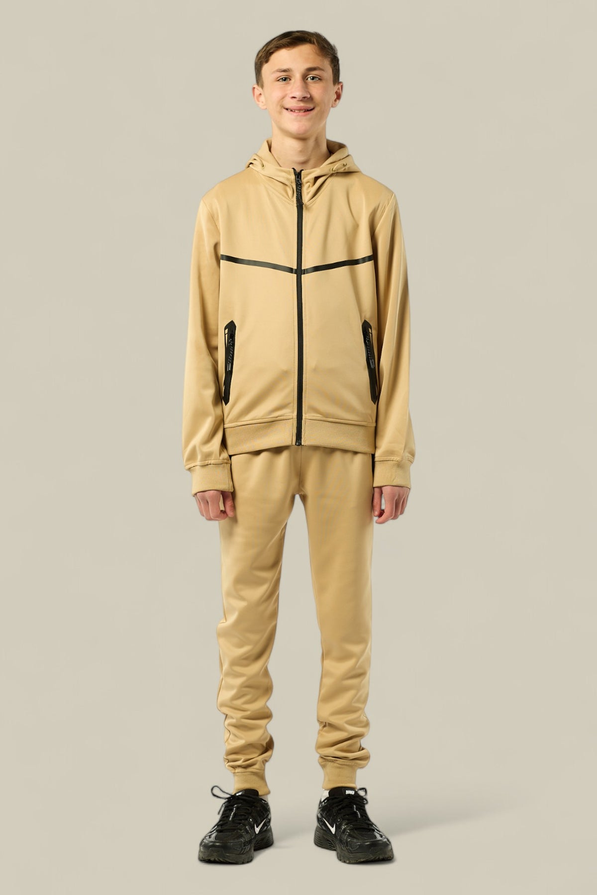 Ryan Premium Stylish Tracksuit BT0622 in Beige