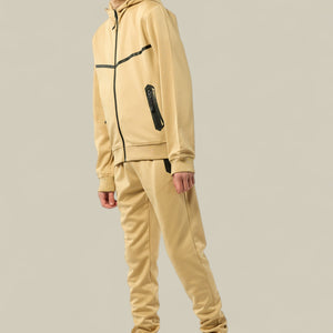Load image into Gallery viewer, Ryan Premium Stylish Tracksuit BT0622 in Beige
