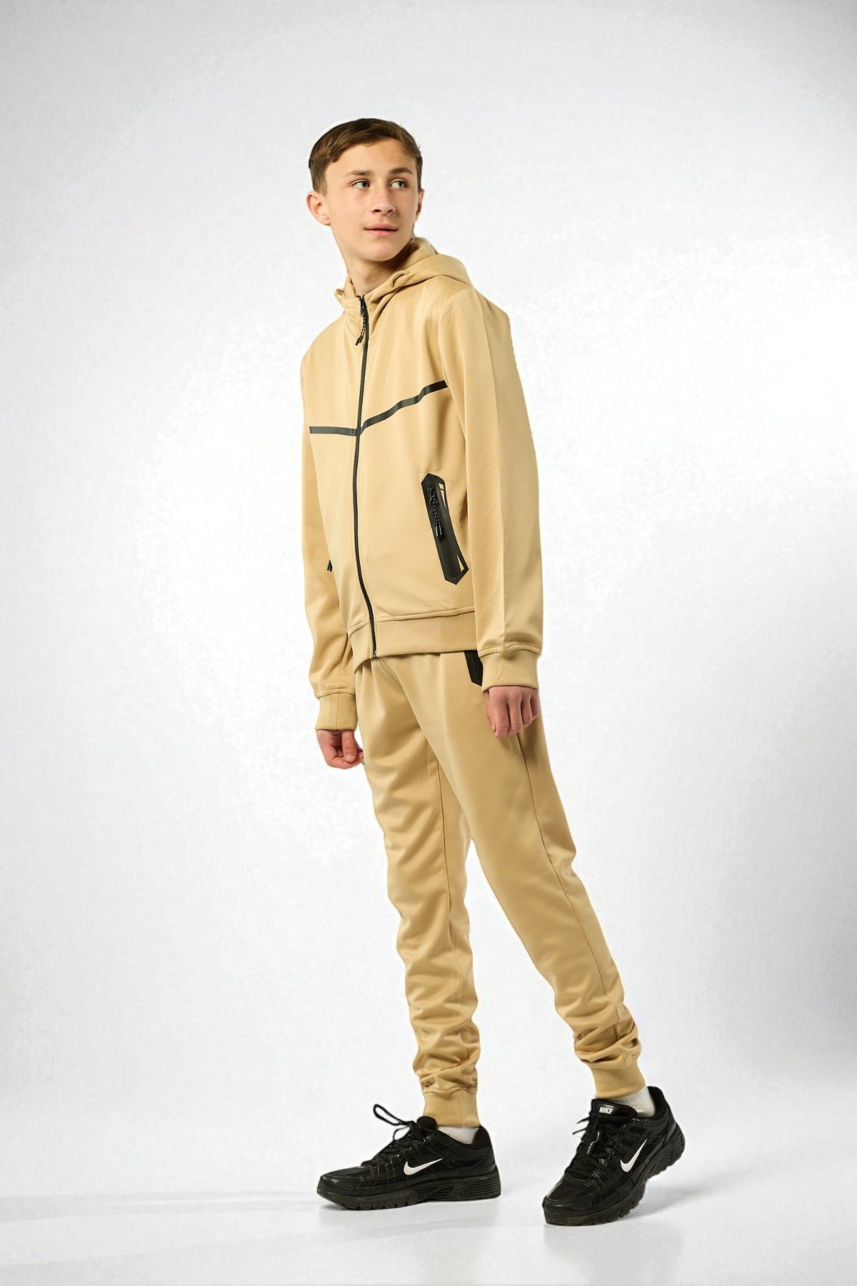 Ryan Premium Stylish Tracksuit BT0622 in Beige