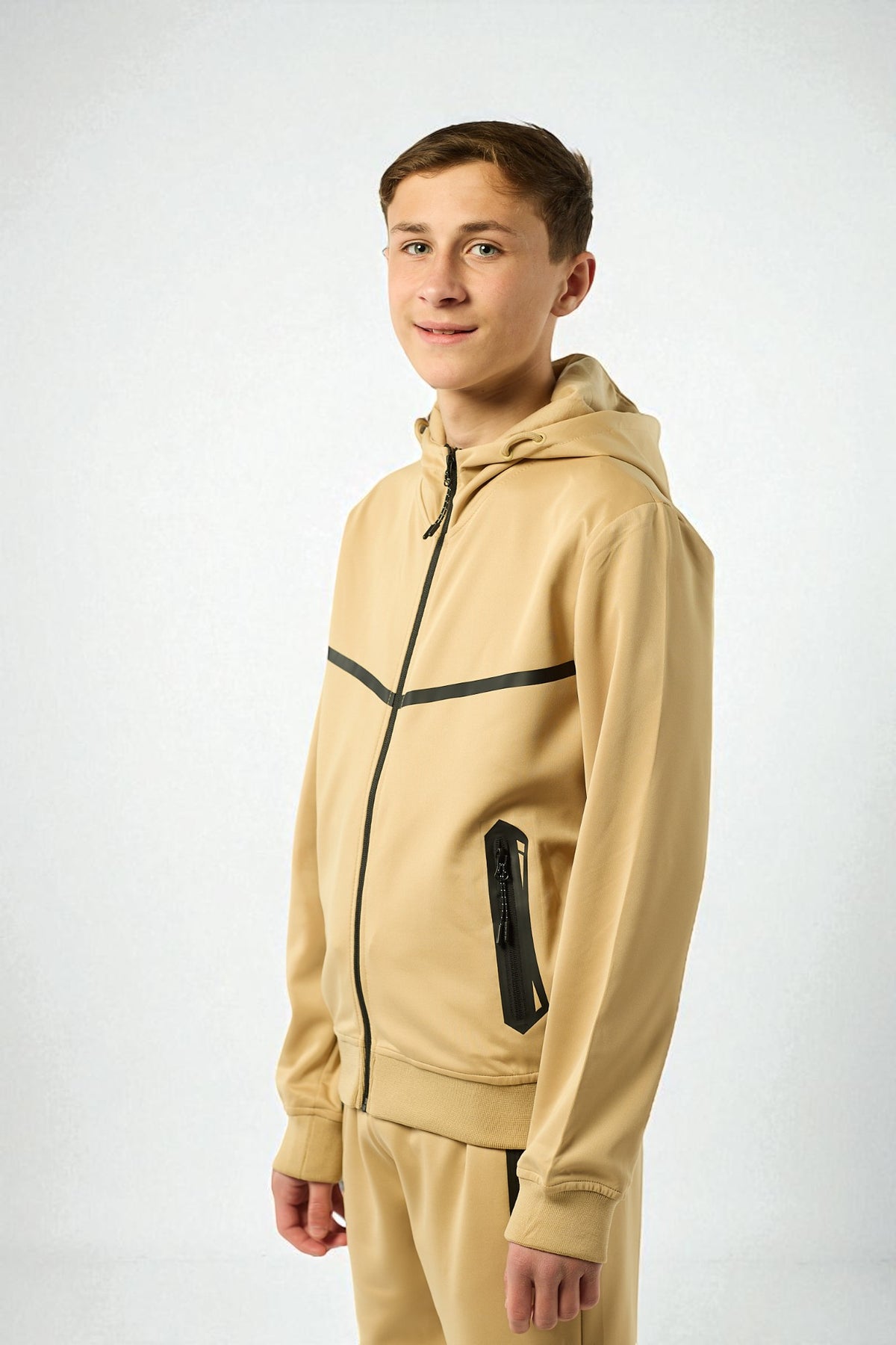 Ryan Premium Stylish Tracksuit BT0622 in Beige
