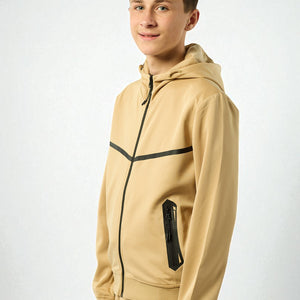 Load image into Gallery viewer, Ryan Premium Stylish Tracksuit BT0622 in Beige
