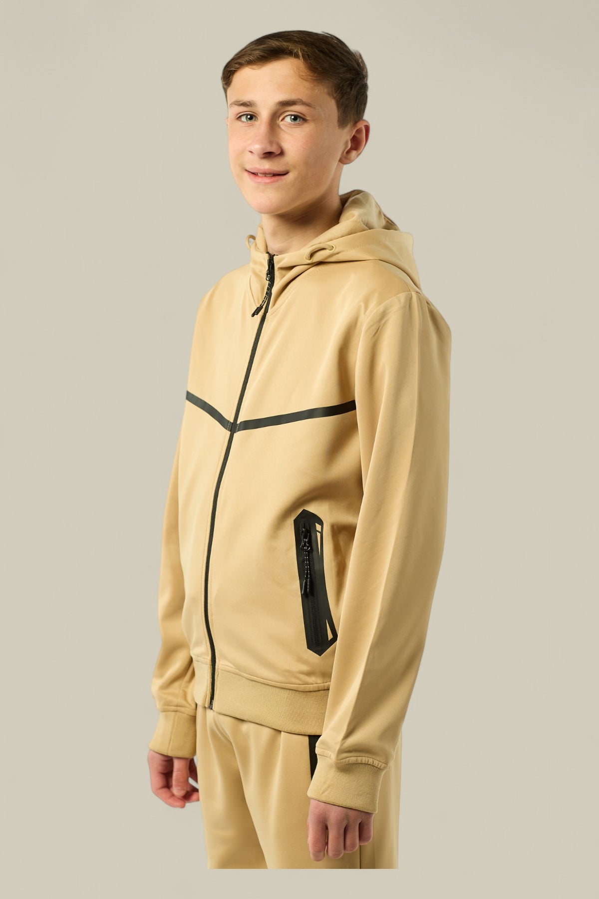 Ryan Premium Stylish Tracksuit BT0622 in Beige