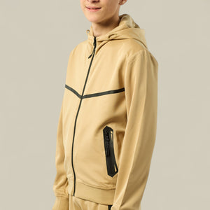Load image into Gallery viewer, Ryan Premium Stylish Tracksuit BT0622 in Beige

