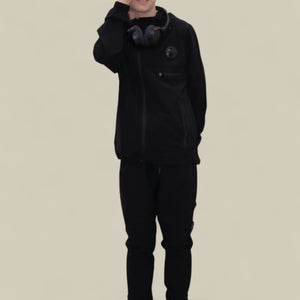 Load image into Gallery viewer, Hunter Premium active sports tracksuit  Black
