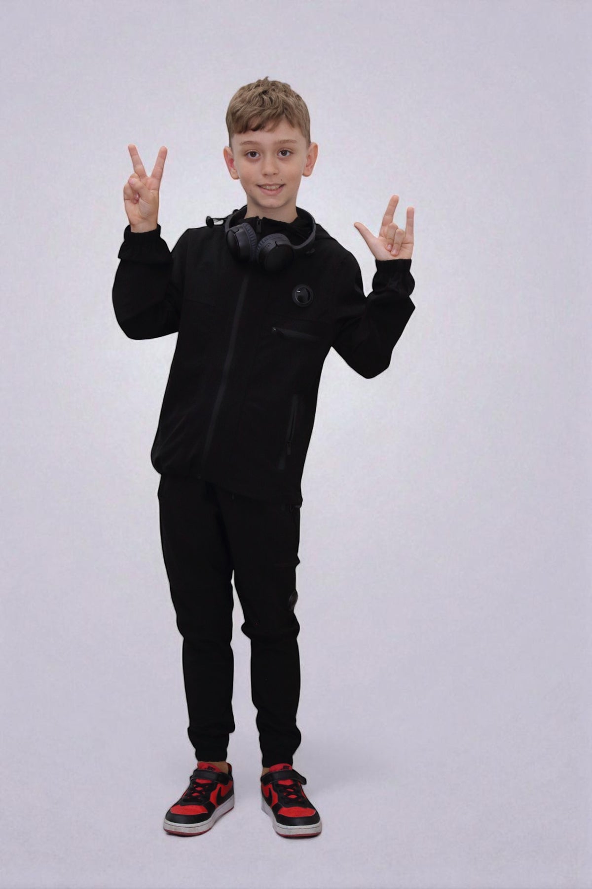 Hunter Premium active sports tracksuit  Black