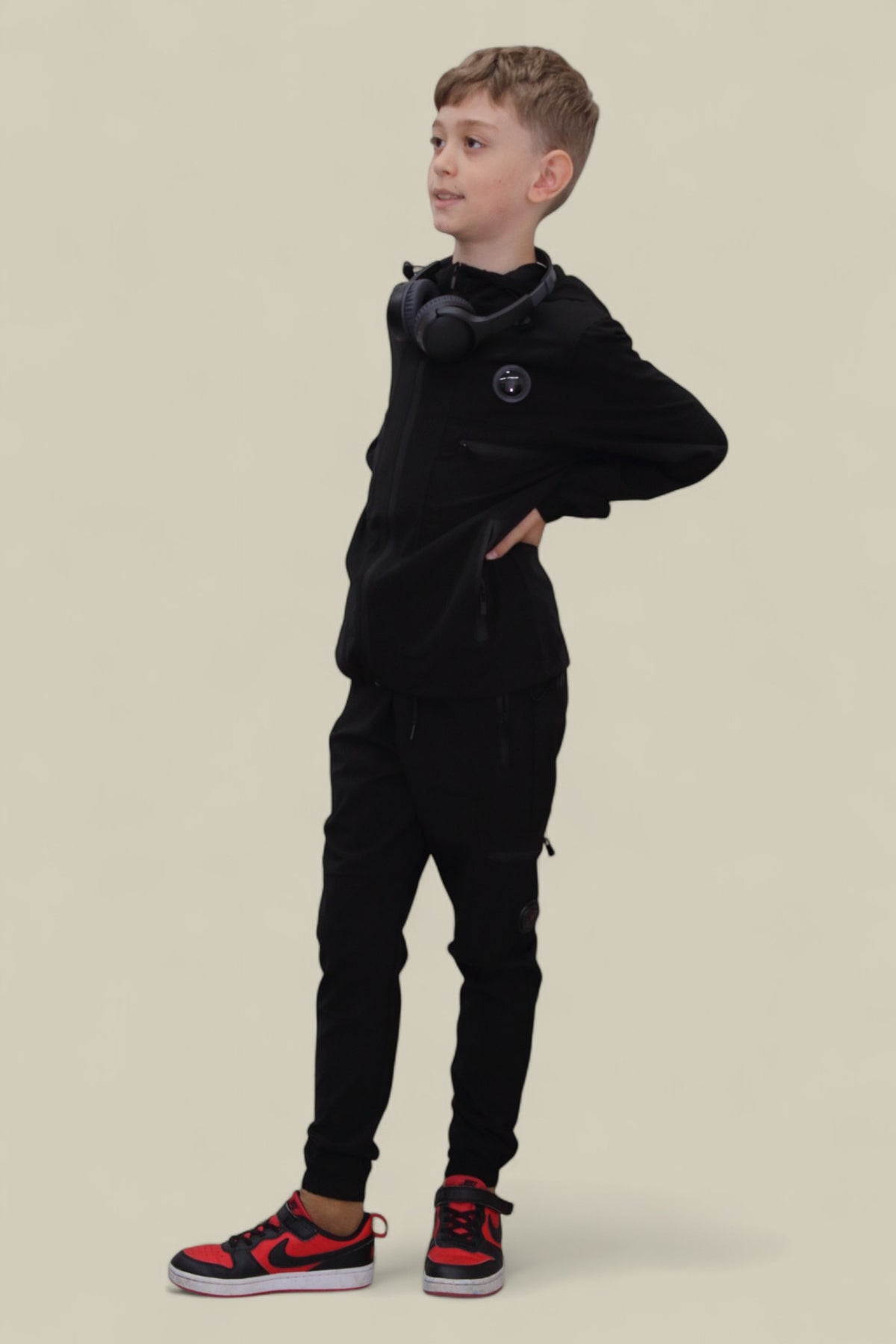 Hunter Premium active sports tracksuit  Black