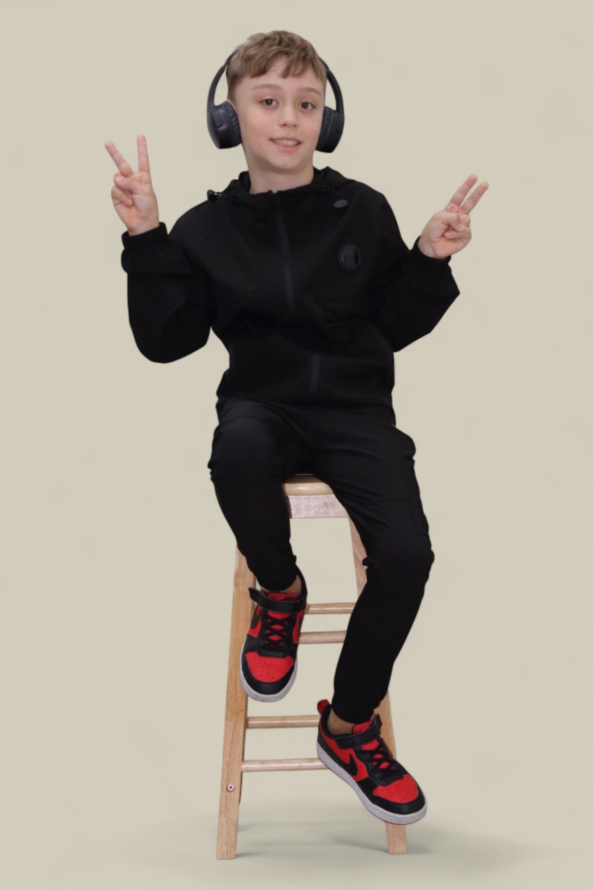 Hunter Premium active sports tracksuit  Black