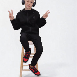 Load image into Gallery viewer, Hunter Premium active sports tracksuit  Black
