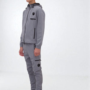 Load image into Gallery viewer, Hunter Premium active sports tracksuit in light grey
