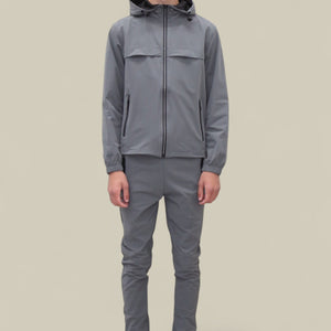 Load image into Gallery viewer, Joey Smart Zipped  Tracksuit- NBJ-195 Grey
