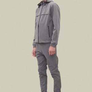 Load image into Gallery viewer, Joey Smart Zipped  Tracksuit- NBJ-195 Khaki Grey
