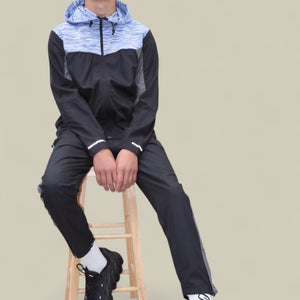 Load image into Gallery viewer, James Active Trex Tracksuit BT2411 Blue and Black
