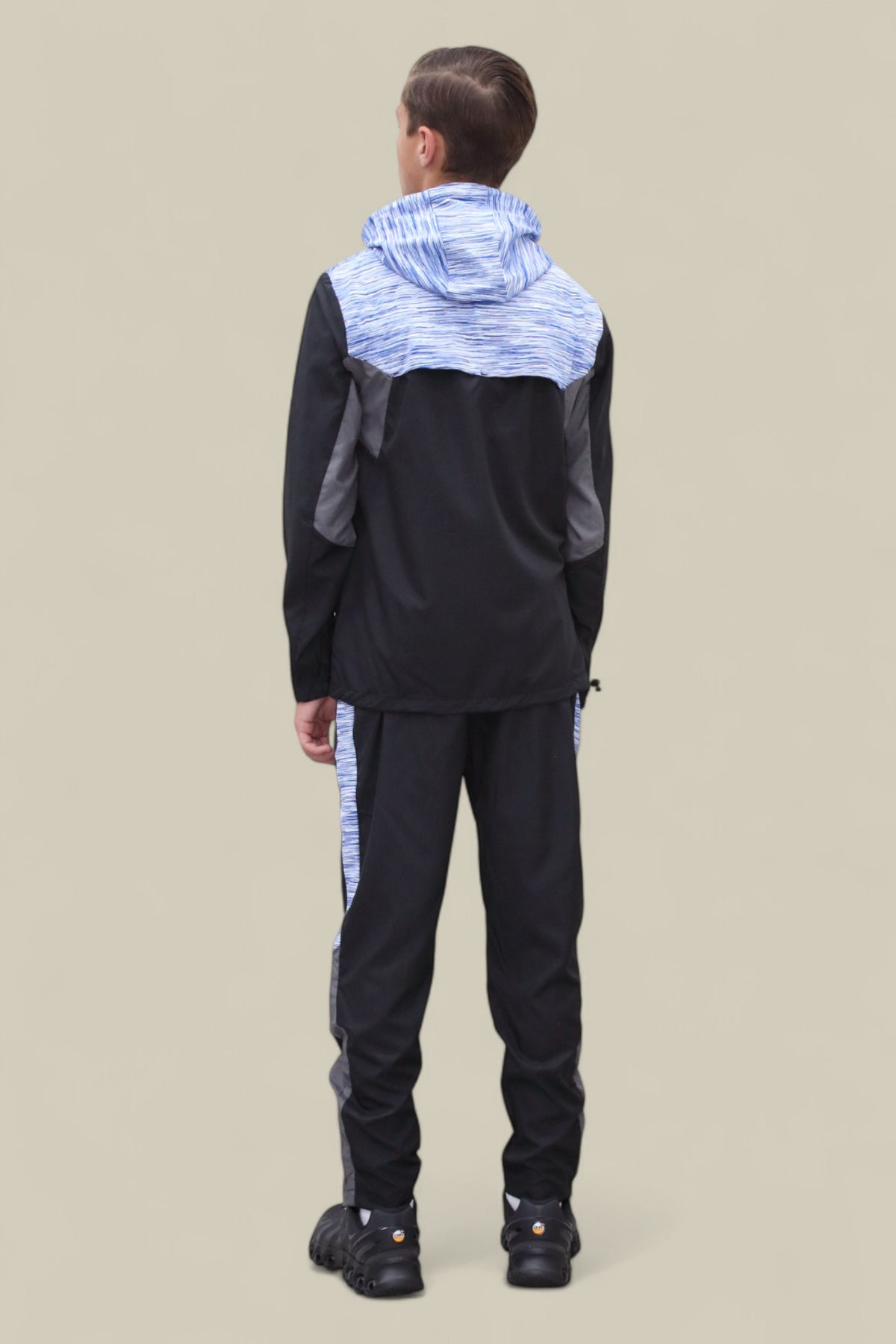 James Active Trex Tracksuit BT2411 Blue and Black