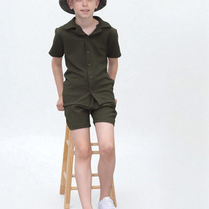 Load image into Gallery viewer, Reece Luxury Premium Set- SHB1137 in Khaki
