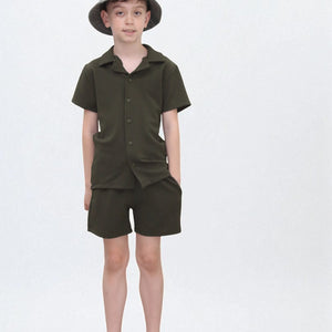 Load image into Gallery viewer, Reece Luxury Premium Set- SHB1137 in Khaki

