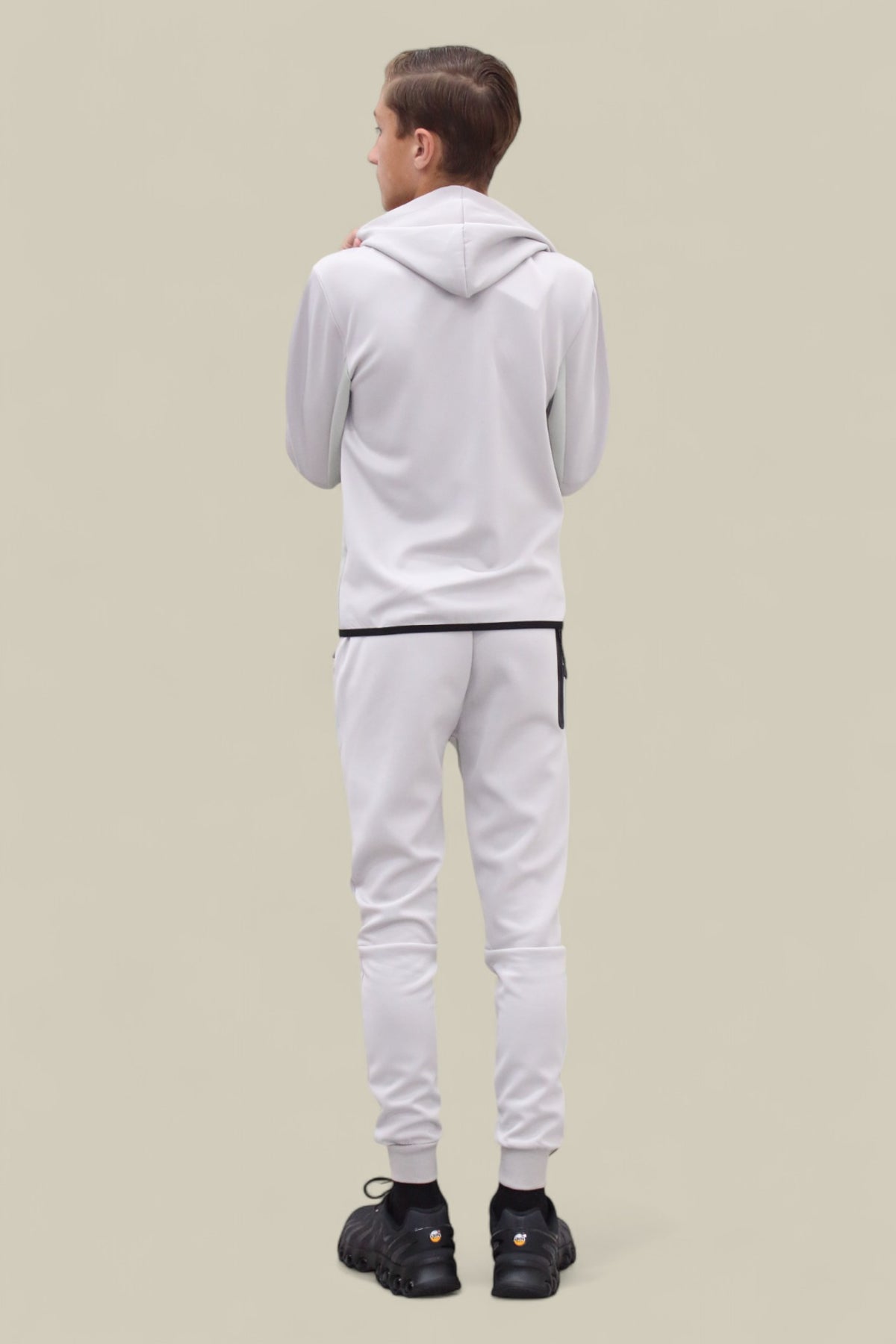 Fred Tracksuit BT007/BT008/BT009 White and Mint Green