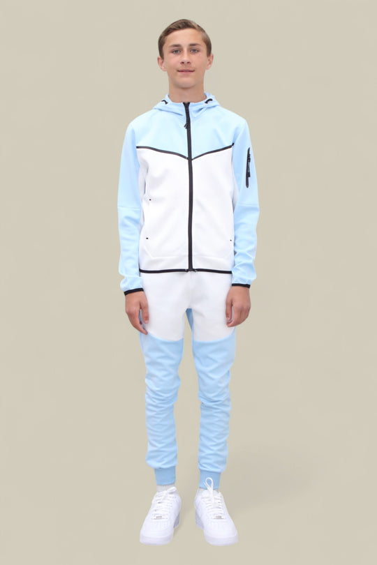 Fred Tracksuit BT007/BT008/BT009 Blue/white