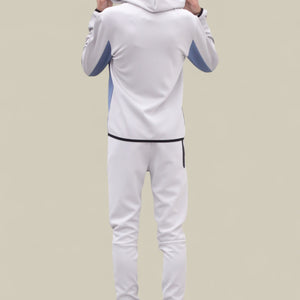 Load image into Gallery viewer, Fred Tracksuit BT007/BT008/BT009 in white/blue
