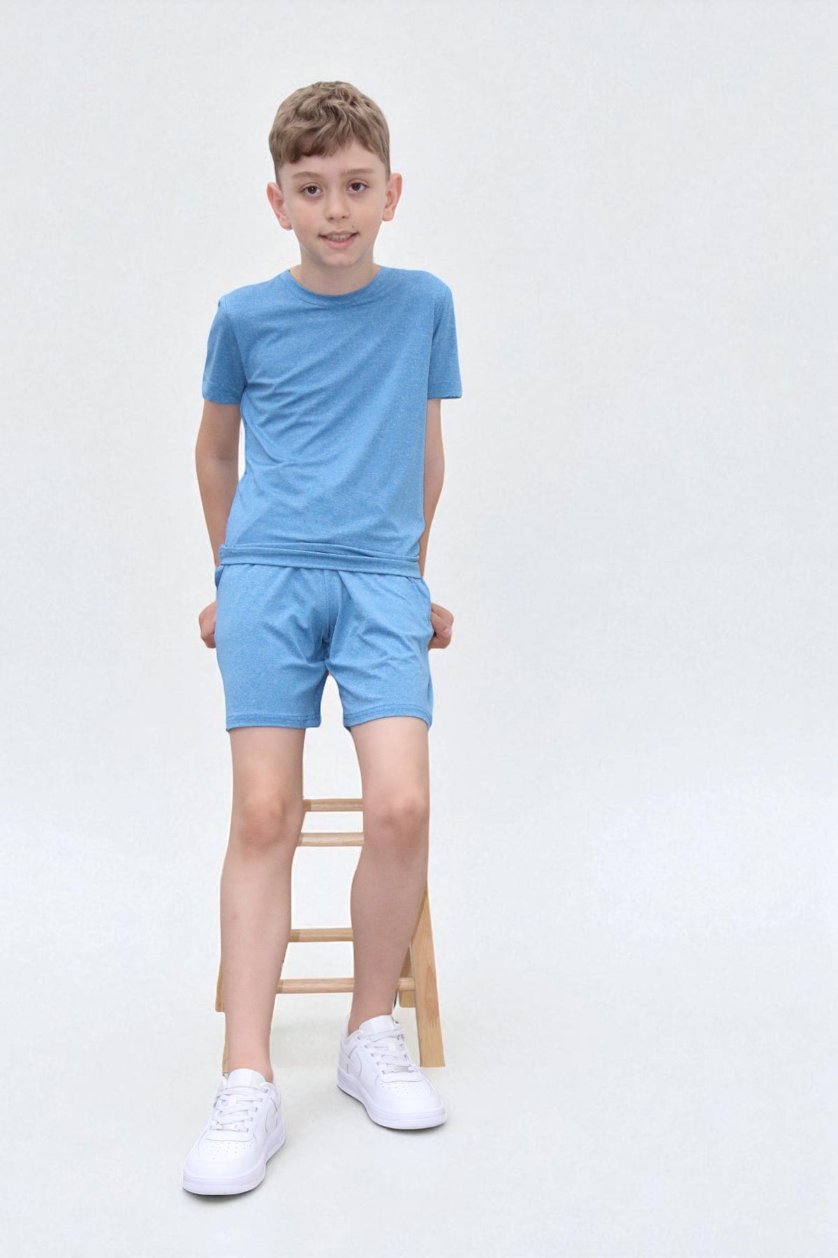 Riley Activewear Soft Fabric  BTS328 in Royal Blue