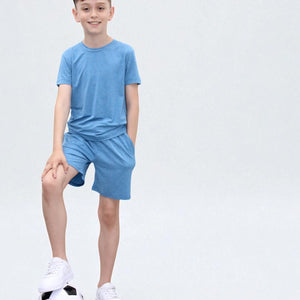 Load image into Gallery viewer, Riley Activewear Soft Fabric  BTS328 in Royal Blue

