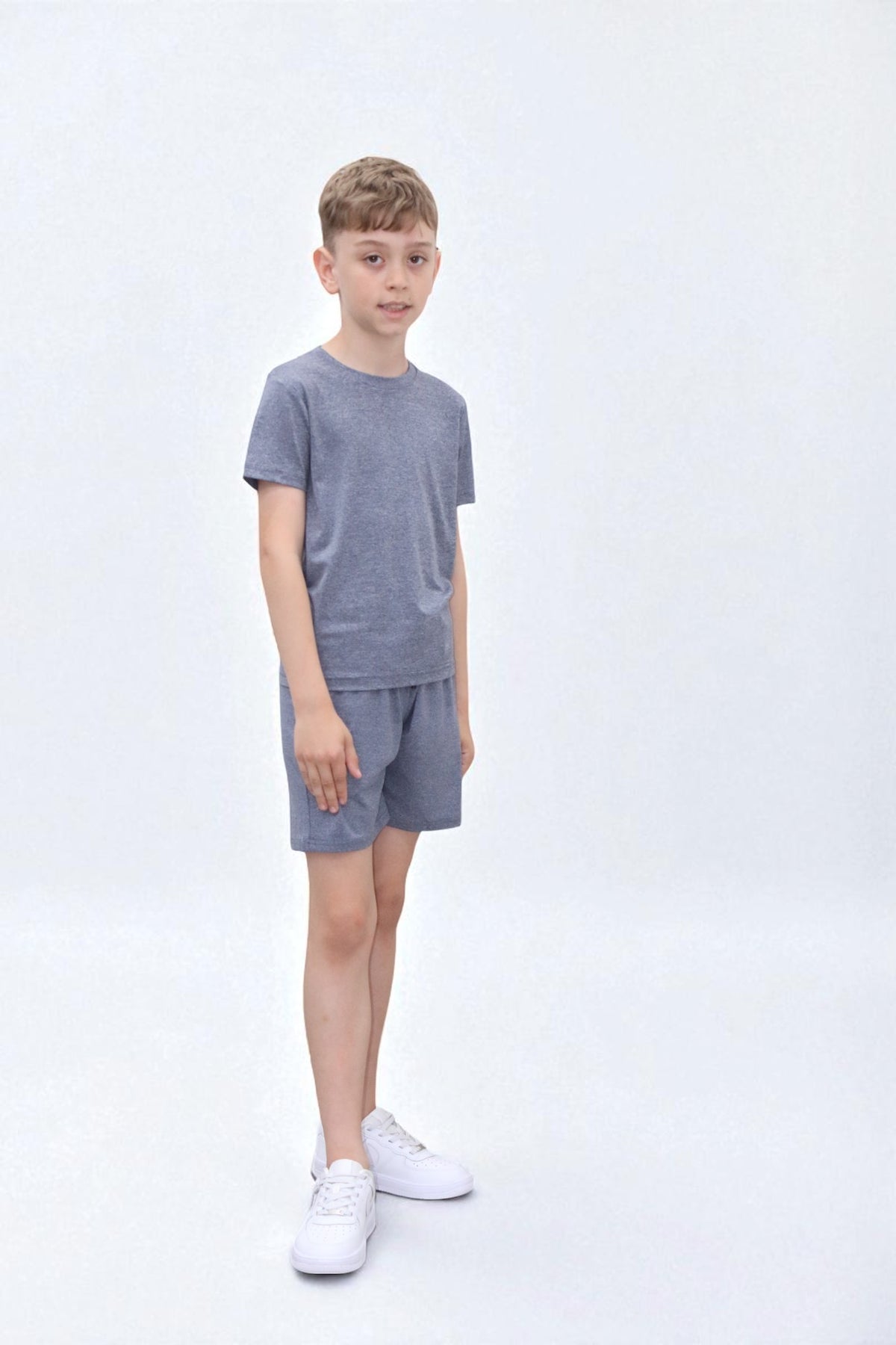 Riley Activewear Soft Fabric  BTS328 in Grey