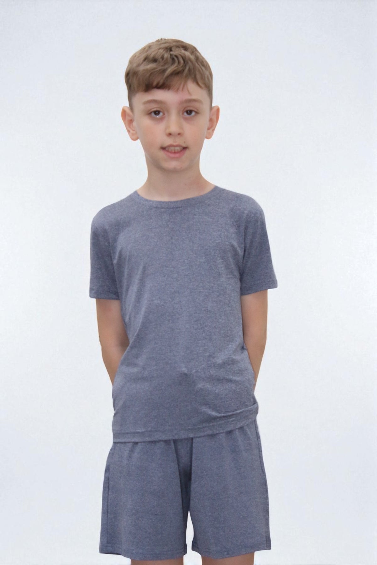 Riley Activewear Soft Fabric  BTS328 in Grey