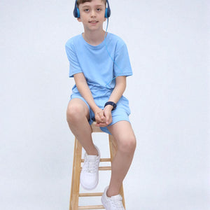 Load image into Gallery viewer, Riley Activewear Soft Fabric  BTS328 in Sky blue
