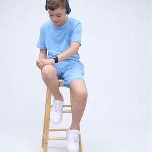 Load image into Gallery viewer, Riley Activewear Soft Fabric  BTS328 in Sky blue
