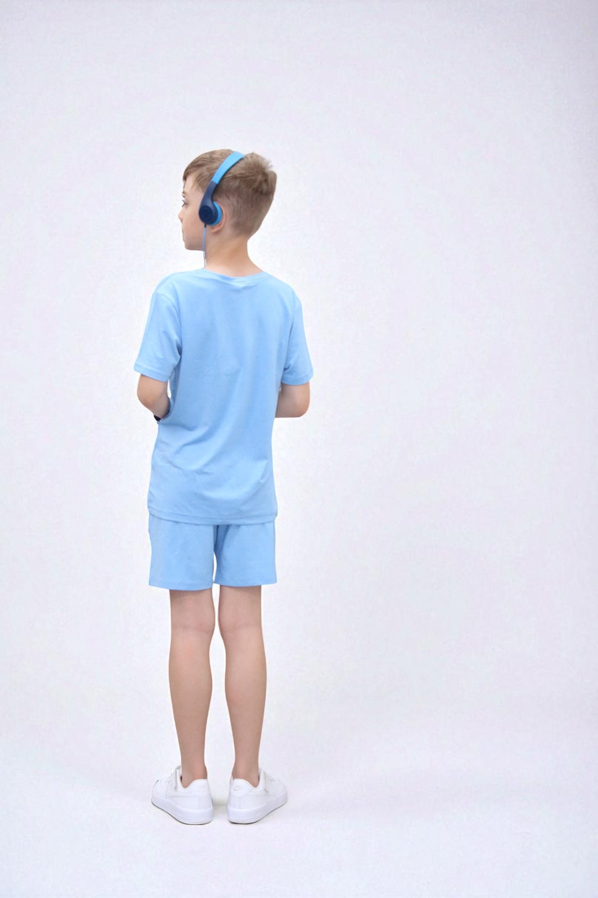 Riley Activewear Soft Fabric  BTS328 in Sky blue