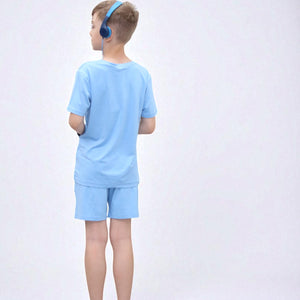 Load image into Gallery viewer, Riley Activewear Soft Fabric  BTS328 in Sky blue
