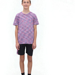 Load image into Gallery viewer, Charlie active short set BSS2501 in purple
