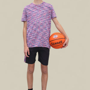 Load image into Gallery viewer, Charlie active short set BSS2501 in purple
