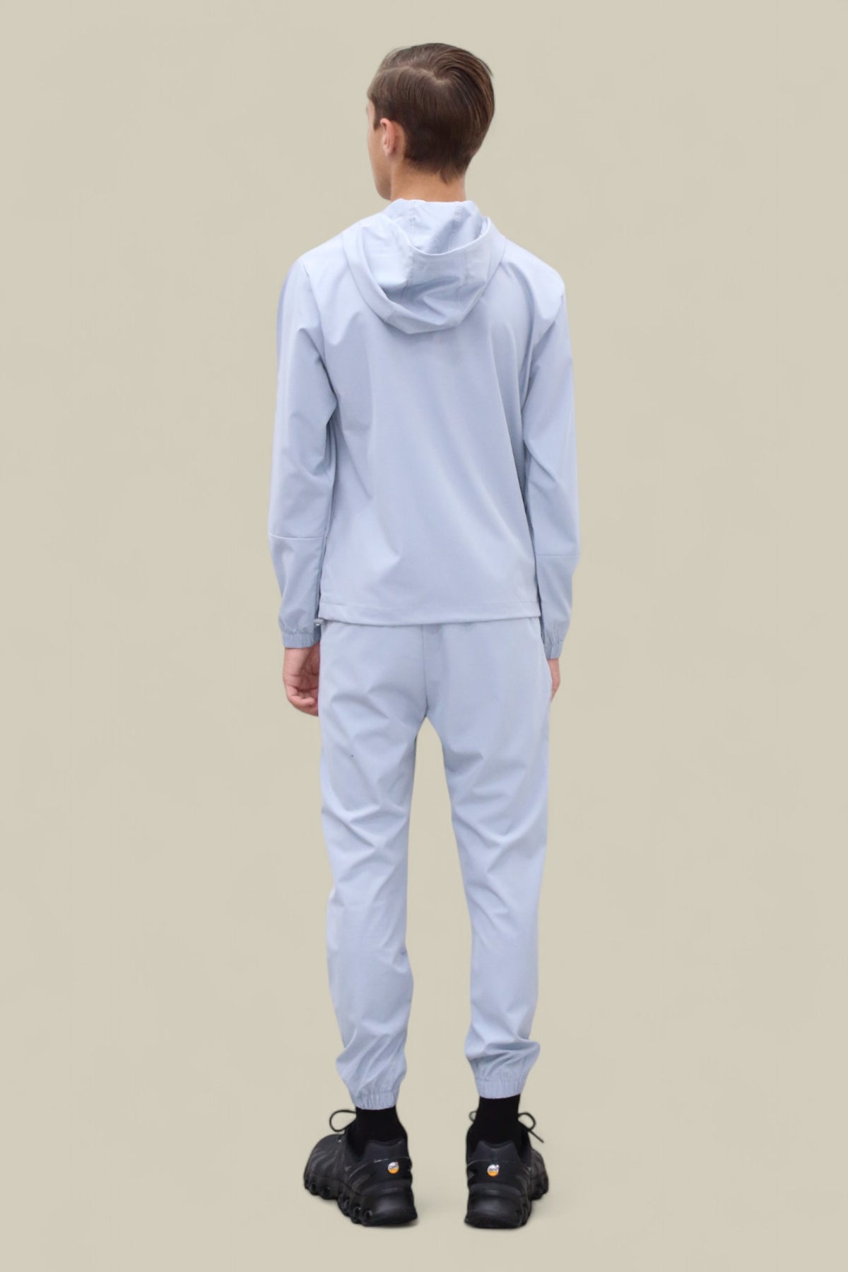 Troy Premium Nylon Winder Breaker Tracksuit Set BJ07N in Blue