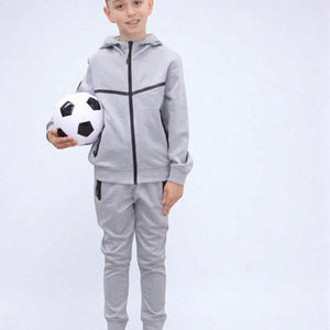 Load image into Gallery viewer, Ryan Premium Stylish Tracksuit BT0622 in Grey (Copy)

