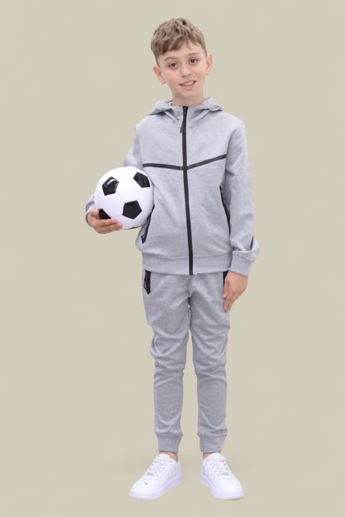 Ryan Premium Stylish Tracksuit BT0622 in Grey (Copy)