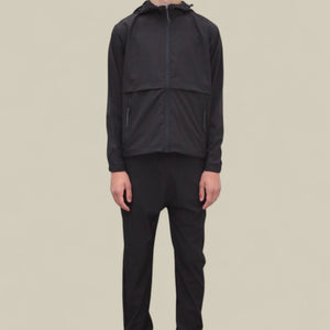 Load image into Gallery viewer, Teddy Premium Nylon Flap Tracksuit Set BJ14N in Black
