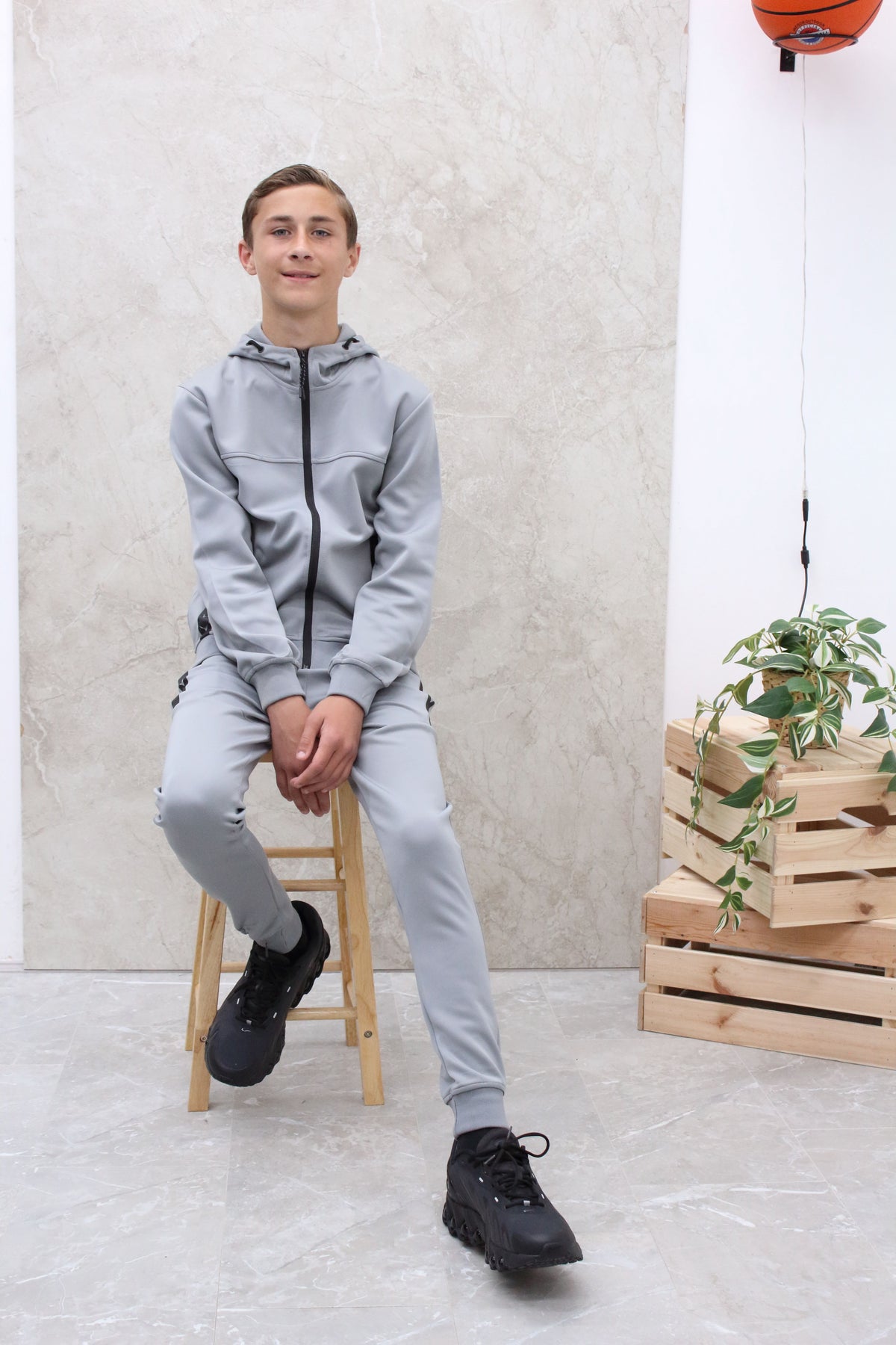 Arrow Stylish  Tracksuit BT7266 in Grey