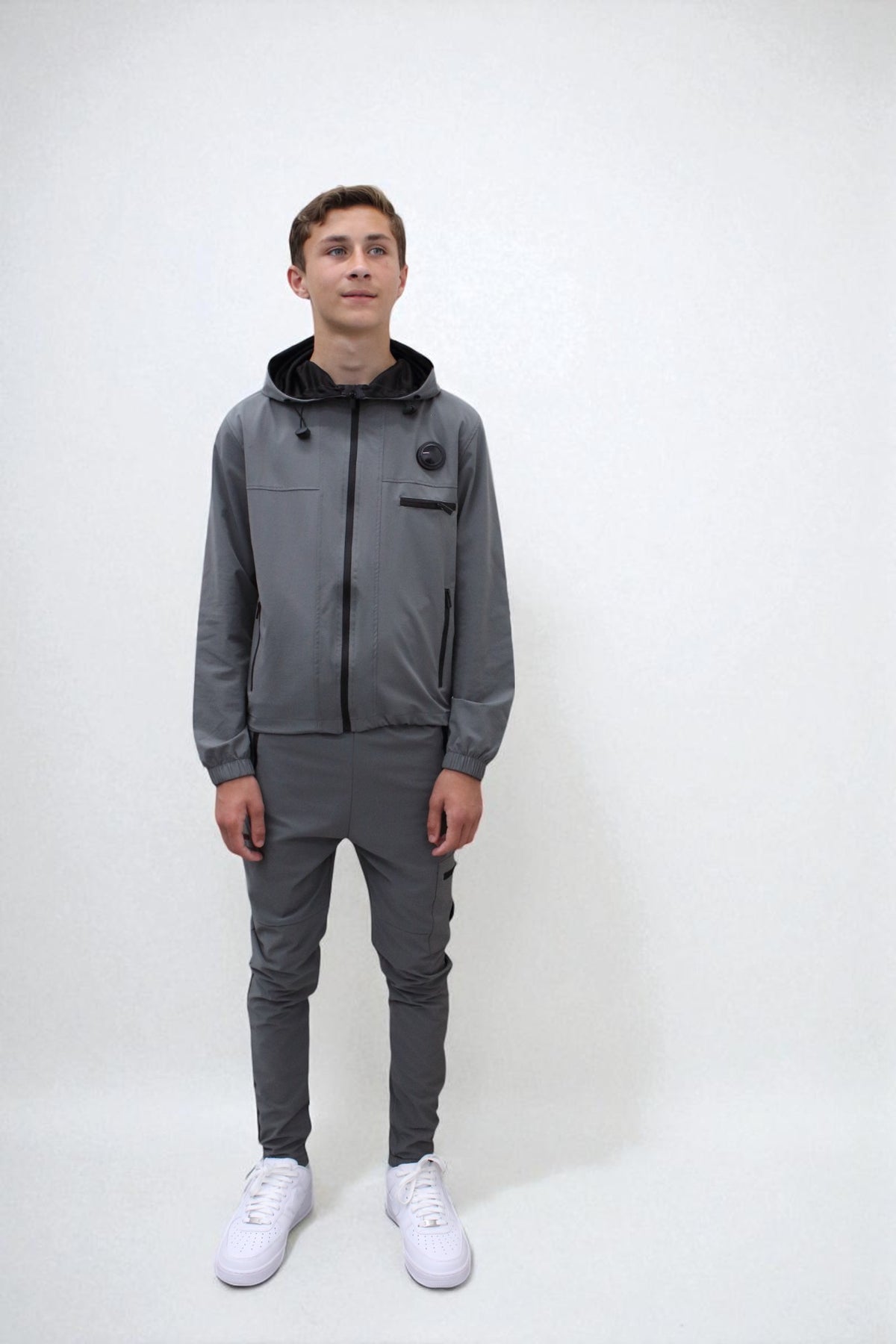 Hunter Premium active sports tracksuit in Dark Grey