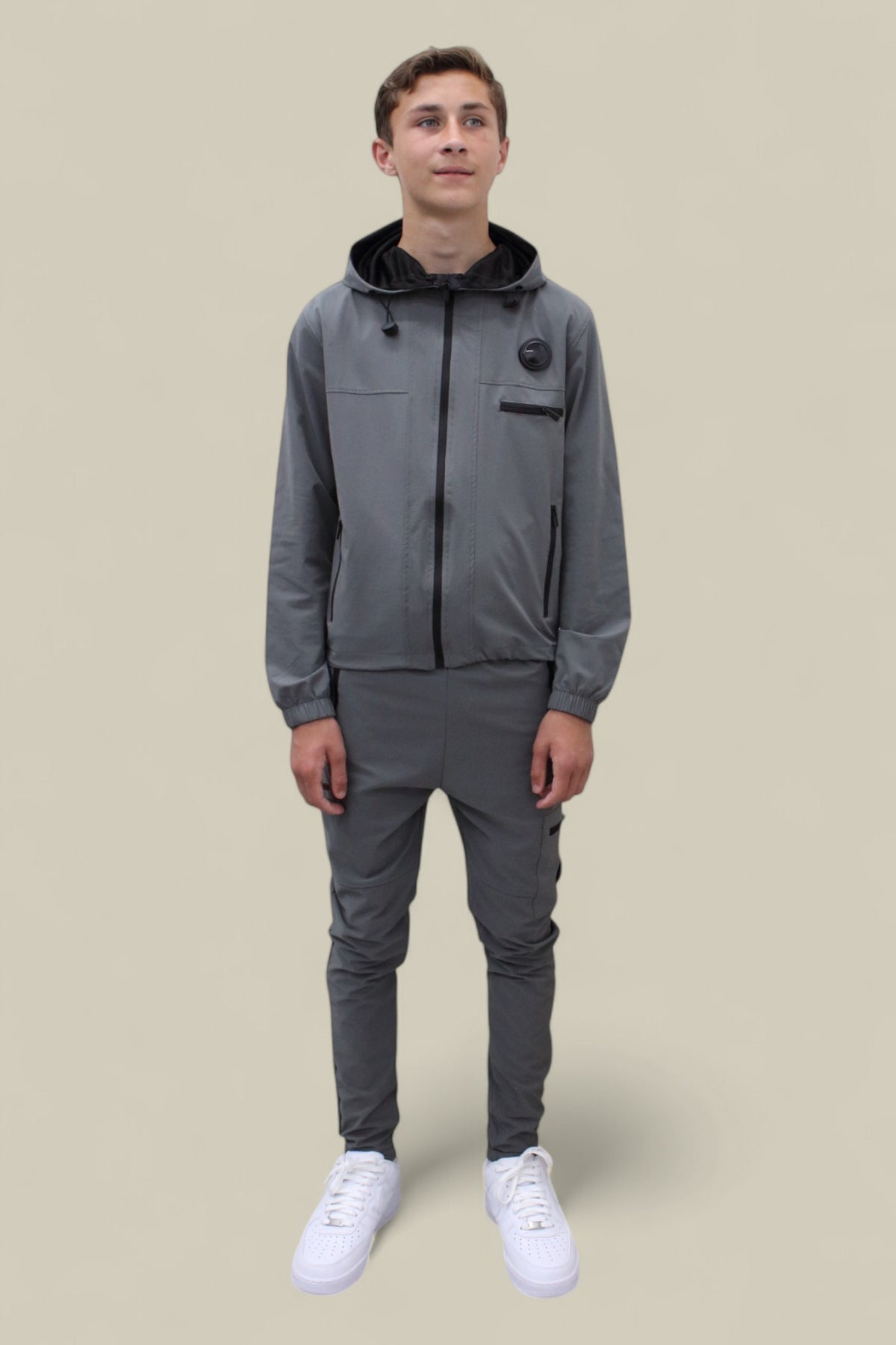 Hunter Premium active sports tracksuit in Dark Grey