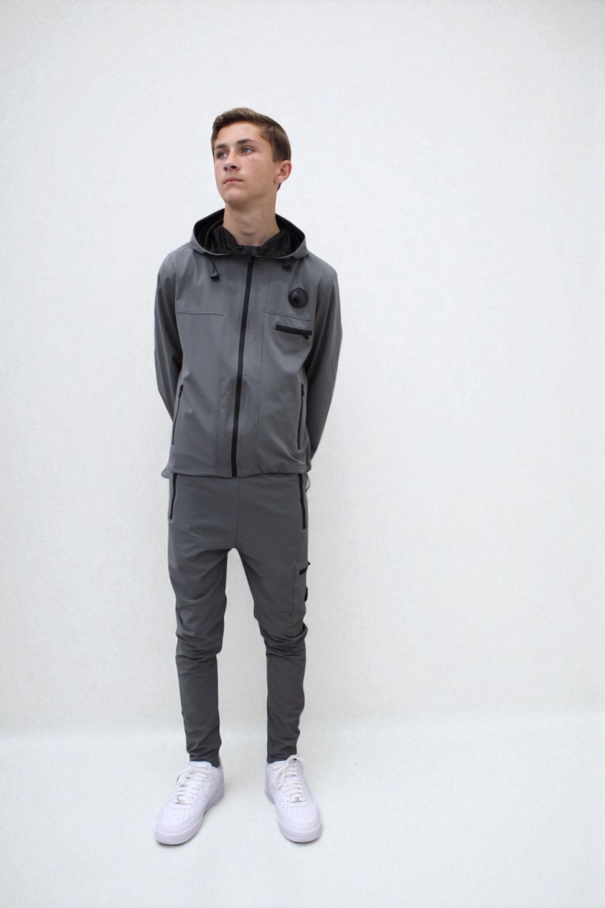 Hunter Premium active sports tracksuit in khaki