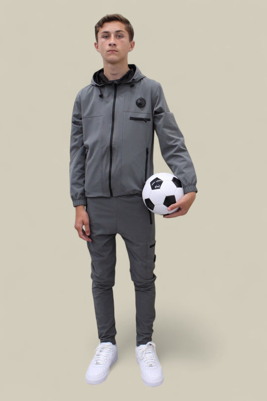 Hunter Premium active sports tracksuit in Dark Grey