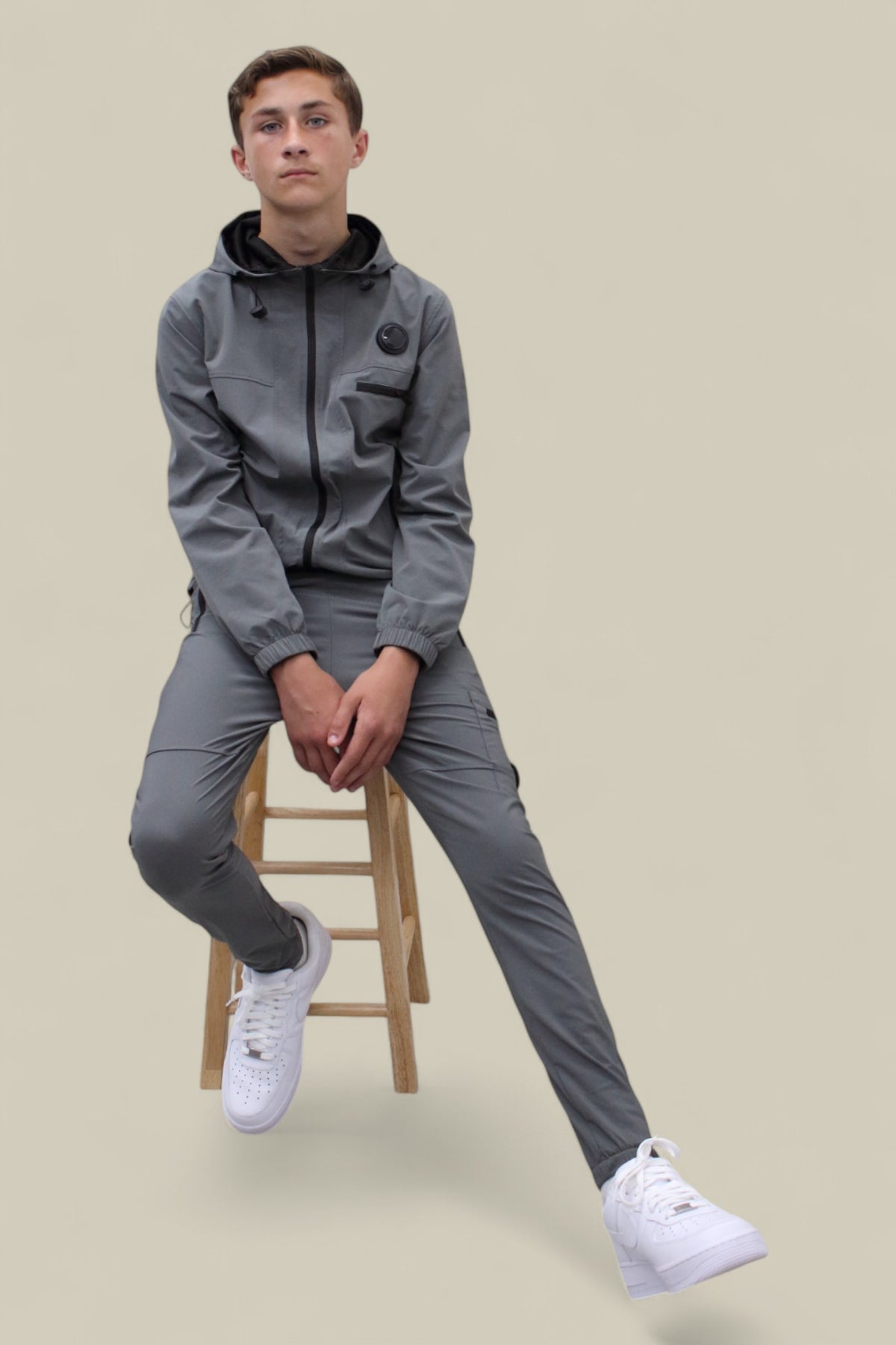 Hunter Premium active sports tracksuit in Dark Grey