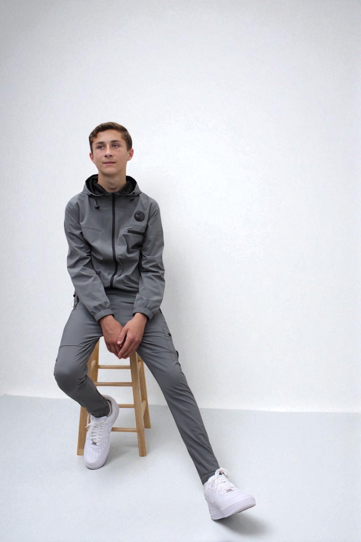Hunter Premium active sports tracksuit in khaki