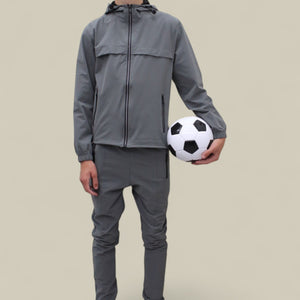 Load image into Gallery viewer, Joey Smart Zipped  Tracksuit- NBJ-195 Dark Grey
