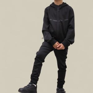 Load image into Gallery viewer, Ryan Premium Stylish Tracksuit BT0622 in Black
