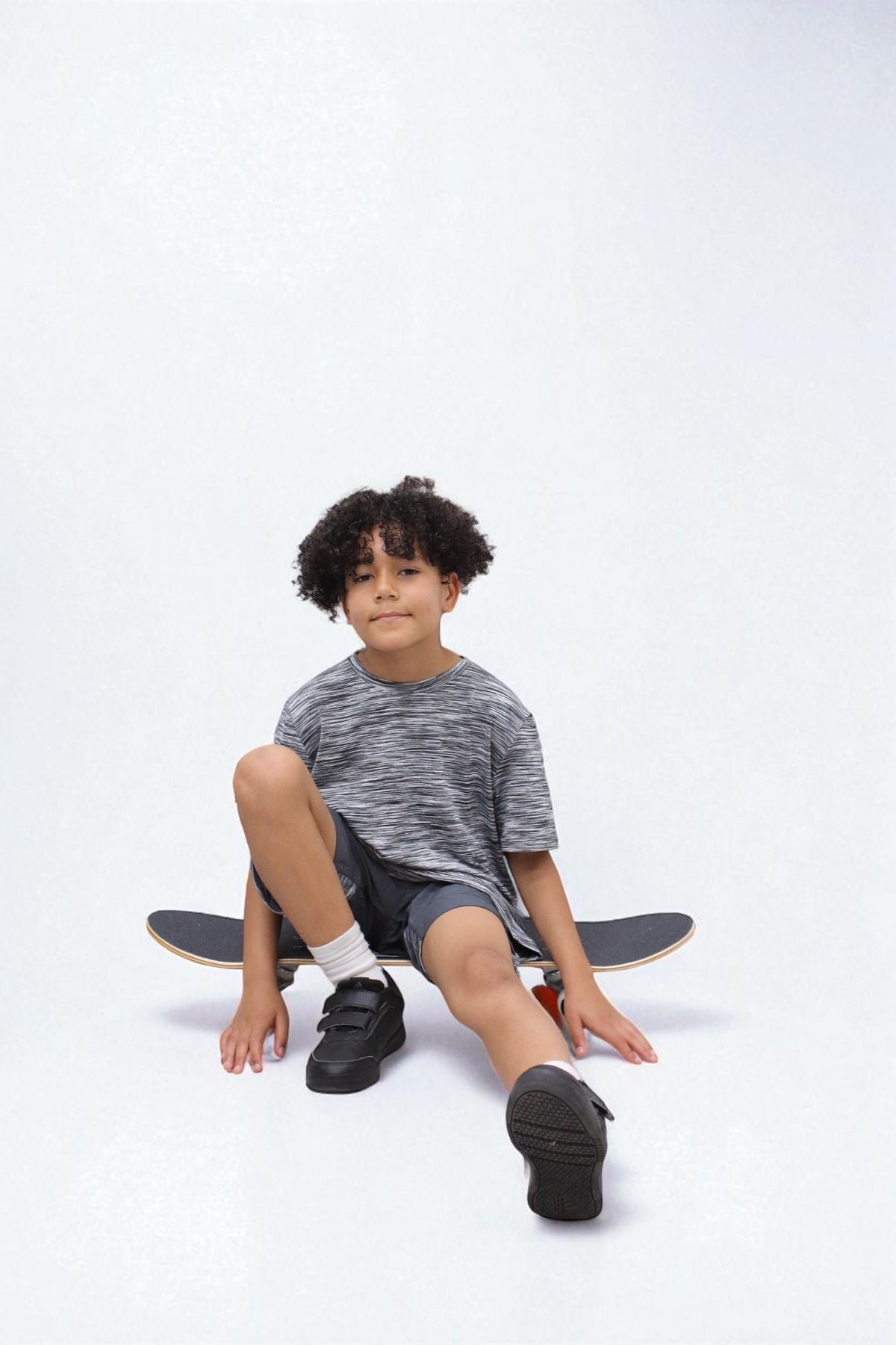 Charlie active short set BSS2501 Grey