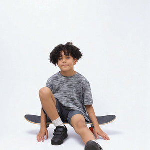 Load image into Gallery viewer, Charlie active short set BSS2501 Grey
