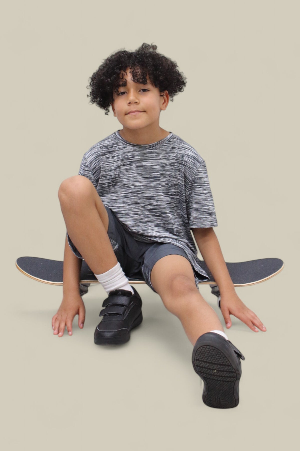 Charlie active short set BSS2501 Grey