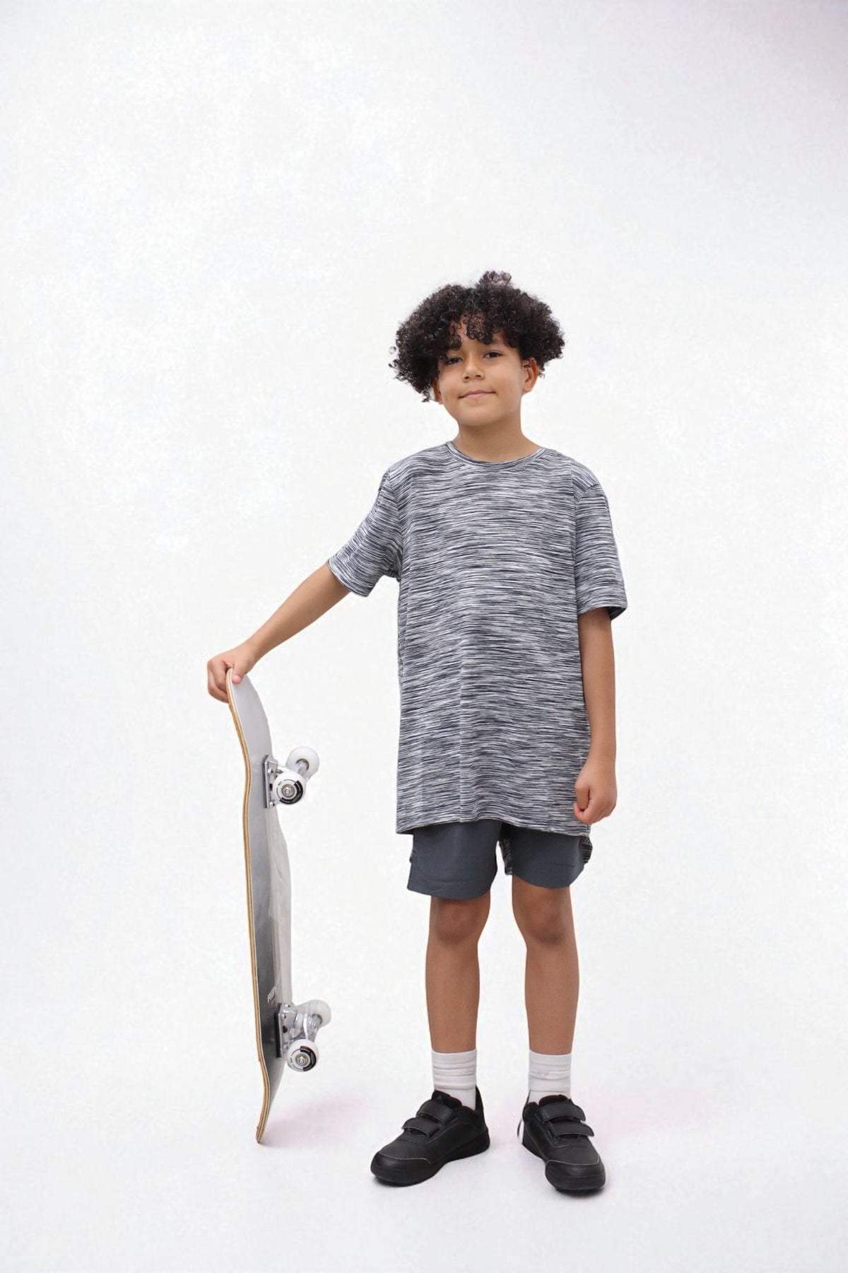 Charlie active short set BSS2501 Grey